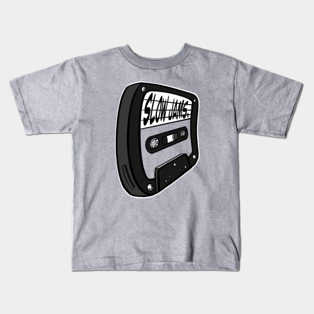 Slow Jams Cassette Tape Kids T-Shirt by ericjueillustrates